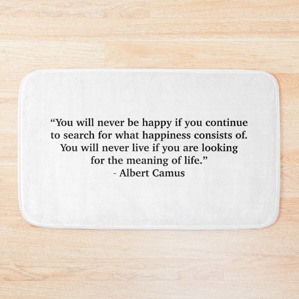 Item preview, Albert Camus Search for Happiness designed and sold by RossDillon.
