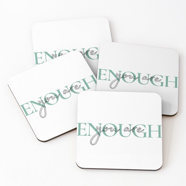 Item preview, You are Enough (cute positivity) designed and sold by Wordsofjoy&love.