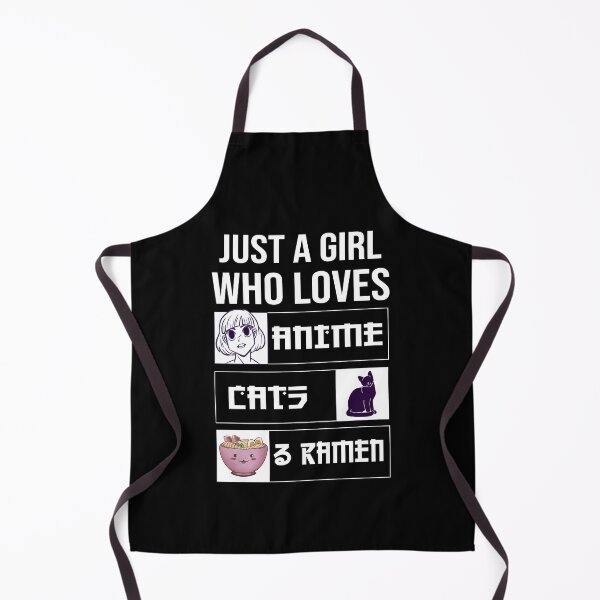 Item preview, Just A Girl Who Loves Anime Cat And Ramen designed and sold by patternprint1.