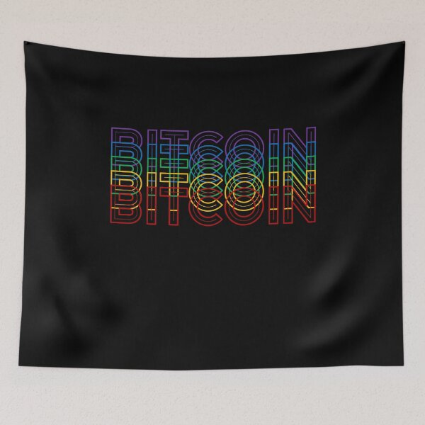 Item preview, BITCOIN RAINBOW designed and sold by goodygoodstuff.
