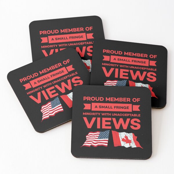 Item preview, Proud member of a small fringe minority with unacceptable views. designed and sold by Umiska.
