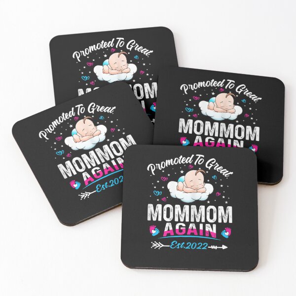 Item preview, Womens Mommom Gift Promoted To Great Mommom EST 2022 Mother's day designed and sold by BanDicker.