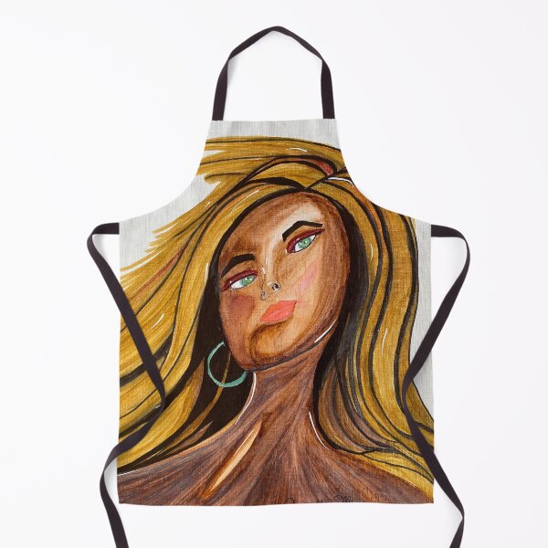 Item preview, Woman Abstract Whimsical Art designed and sold by concettaellis.