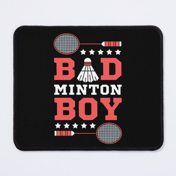 Item preview, Bad Boy Badminton Boy - Badminton Puns Man Player Sport Funny Shuttlecock Racket designed and sold by Millusti.