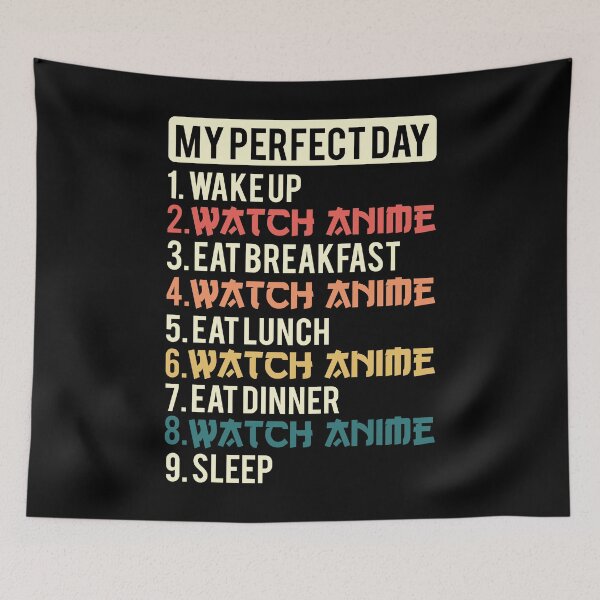 Item preview, My Perfect Day Wake up Watch Anime designed and sold by patternprint1.