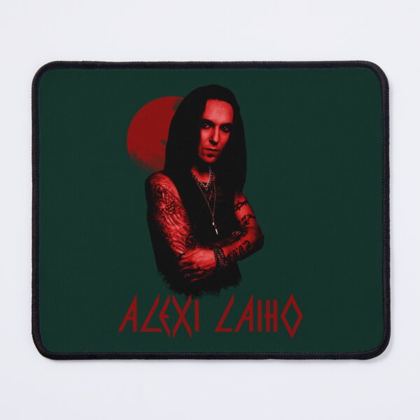 Item preview, Alexi Laiho-red poster style  designed and sold by HesselEmely.