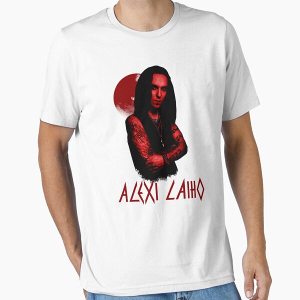 Item preview, Alexi Laiho-red poster style  designed and sold by HesselEmely.