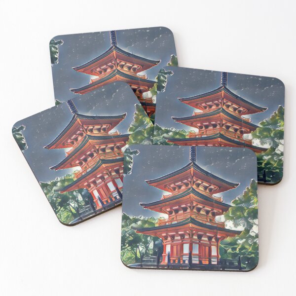 Item preview, Kiyomizu temple in Japan Altered Photo designed and sold by Happy-Trails.