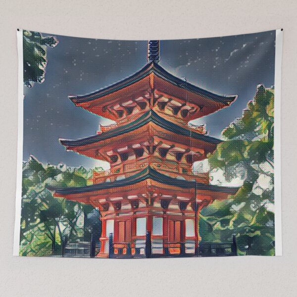 Item preview, Kiyomizu temple in Japan Altered Photo designed and sold by Happy-Trails.