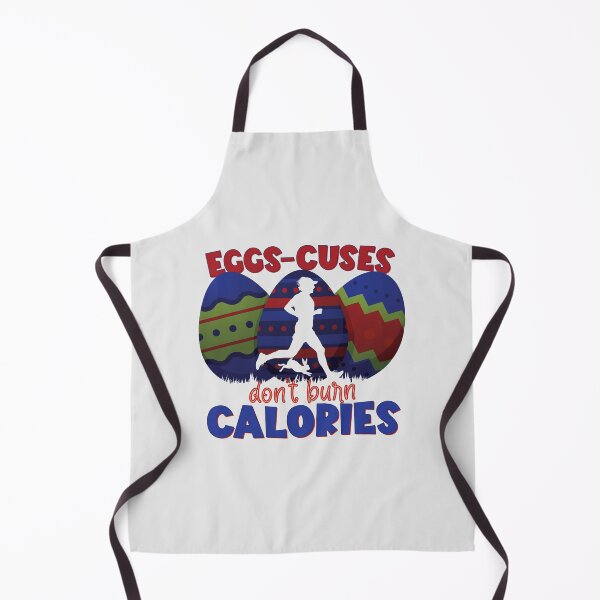 Item preview, Eggscuses Dont Burn Calories | Running | Funny Easter Puns designed and sold by DrawingBoard.