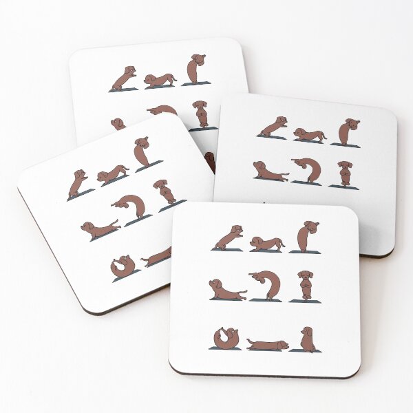 Item preview, Dog Doing Yoga designed and sold by BeanxMax.