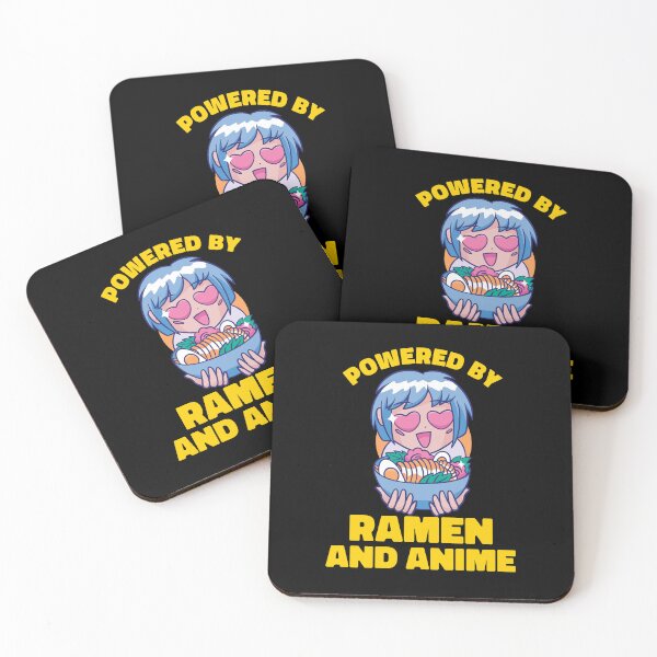 Item preview, Powered By Ramen And Anime designed and sold by patternprint1.