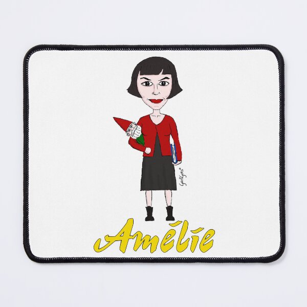 Item preview, The Person Decided To His Life Journey Where She Found True Love Amelie Poulain And Gnome Retro designed and sold by EggplantAloha.