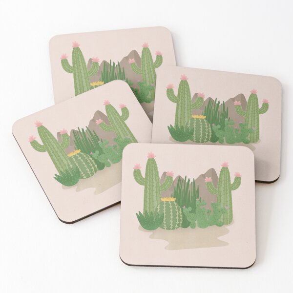 Item preview, Desert Dreams - Sonoran Desert Illustration designed and sold by Homebody Hobbyist.