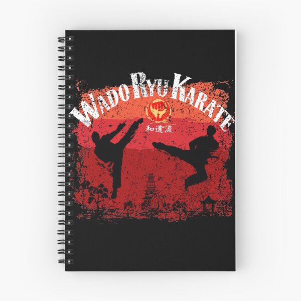 Item preview, Age Worn Vintage Wado Ryu Karate Dojo Sign, Retro Martial Arts Design designed and sold by Zanshin-Art.