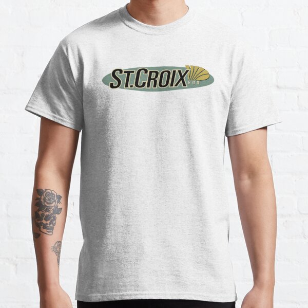 St. Croix Rods Fishing Logo Men's T-shirt Size S-5XL
