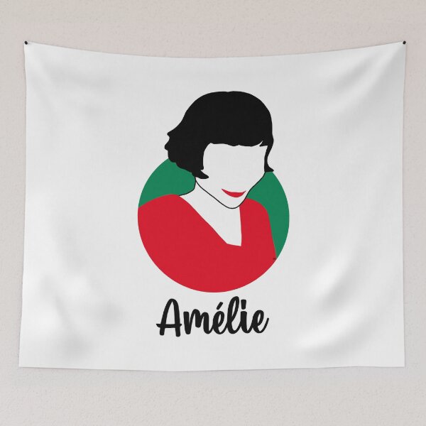 Item preview, The Person Decided To His Life Journey Where She Found True Love Amelie Poulain Minimalist Poster Gi designed and sold by EggplantAloha.