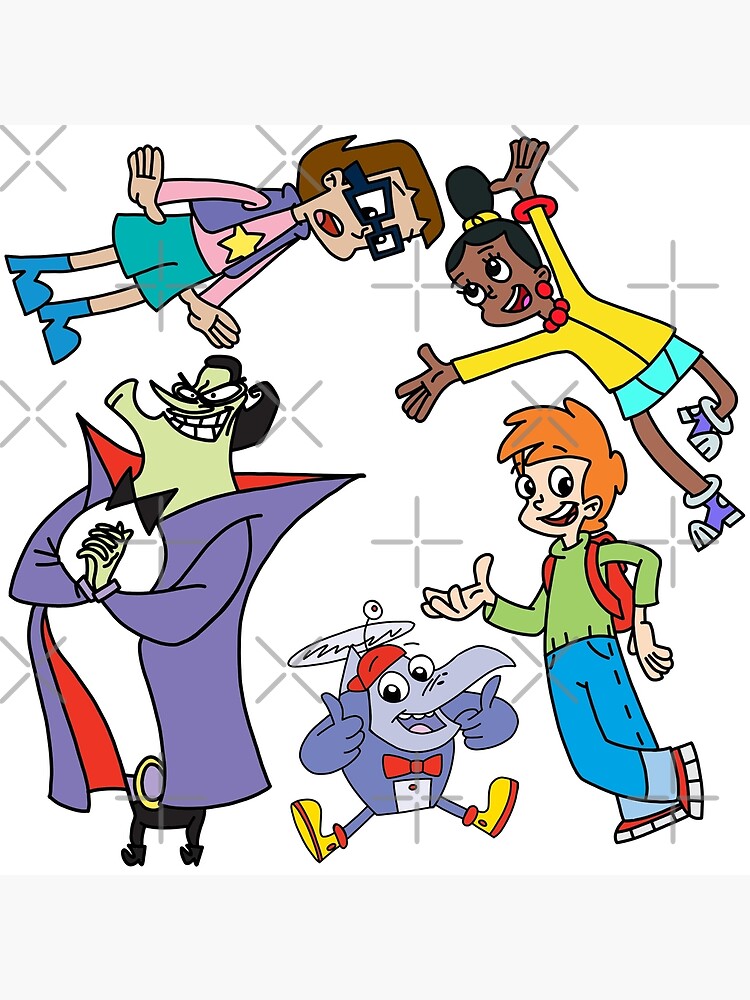 Cyberchase Digit, Hacker, Inez, Jackie, Matt Combo Set Art Board Print for  Sale by Ethereal-Enigma