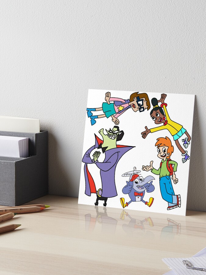 Cyberchase Digit, Hacker, Inez, Jackie, Matt Combo Set Art Board Print for  Sale by Ethereal-Enigma