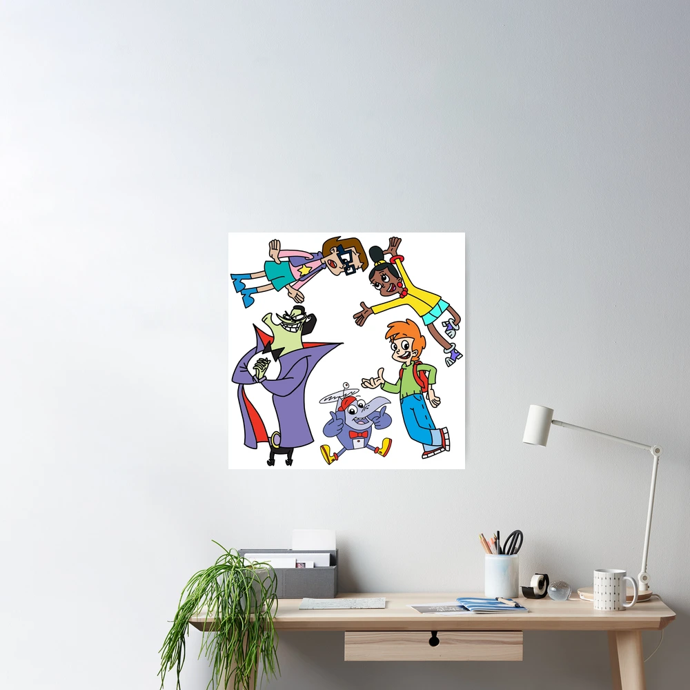 Cyberchase Digit, Hacker, Inez, Jackie, Matt Combo Set Art Board Print for  Sale by Ethereal-Enigma