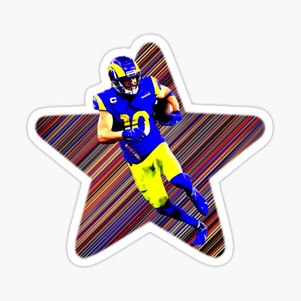 johnnystackart Cooper Kupp Jersey Shirt Sticker