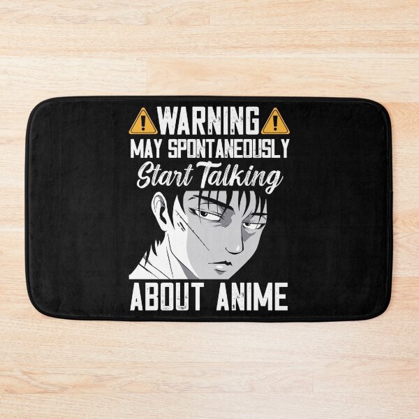 Item preview, Warning May Spontaneously Start Talking About Anime designed and sold by patternprint1.