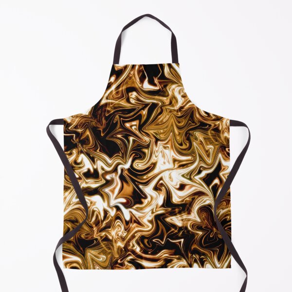 Item preview, Glowing Liquid Gold: Golden Black Marbled Texture designed and sold by nimreninmu.