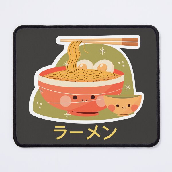 Item preview, Kawaii Ramen Bowl Family with Japanese Word - Kawaii Cute Ramen Design Gift for Her designed and sold by Pawfect-Purr.