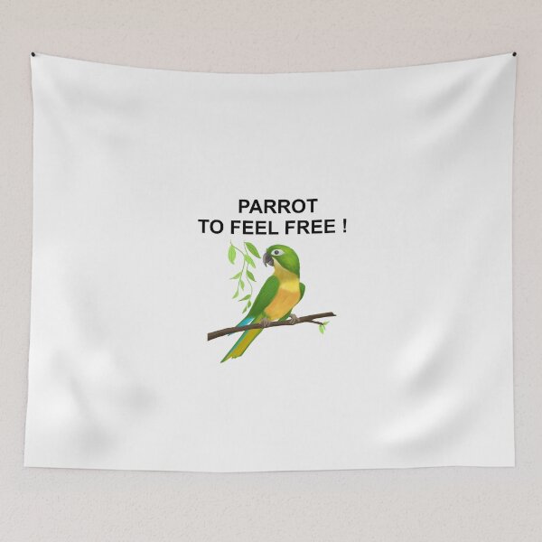 Item preview, parrot to feel free  designed and sold by ariszz.