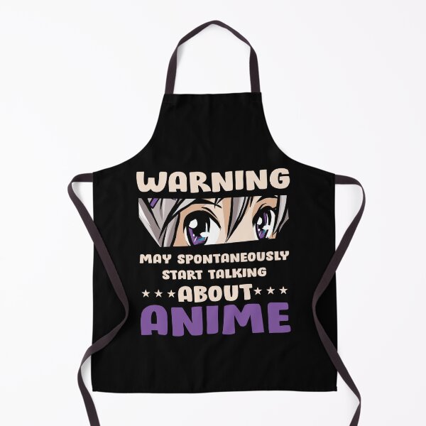 Item preview, Warning May Spontaneously Start Talking About Anime designed and sold by patternprint1.