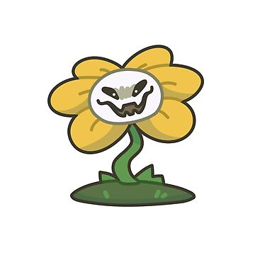 Evil Flowey the Flower Sticker for Sale by Metasaki