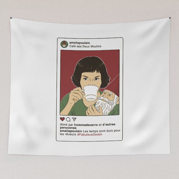 Item preview, The Person Decided To His Life Journey Where She Found True Love Funny Man Insta Amelie Graphic For designed and sold by EggplantAloha.