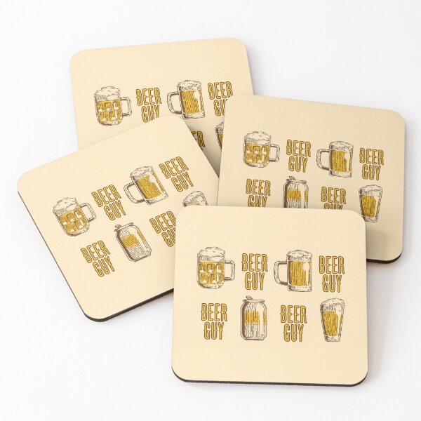 Item preview, BEER GUY! (on Tan) designed and sold by PawsitiveMum.