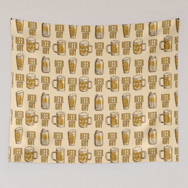 Item preview, BEER GUY! (on Tan) designed and sold by PawsitiveMum.