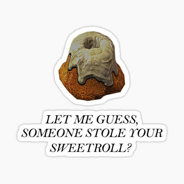 Skyrim - Sweetroll Sticker