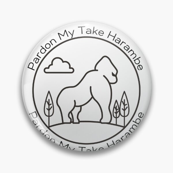 Item preview, Copy of Pardon My Take Harambe The Retro Classic designed and sold by TheWildFlix.