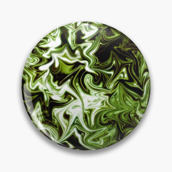 Item preview, Glowing Grass Green: Green and Black Abstract designed and sold by nimreninmu.