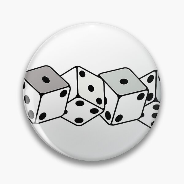 Item preview, ACAB B&W Dice designed and sold by stoPCereal.