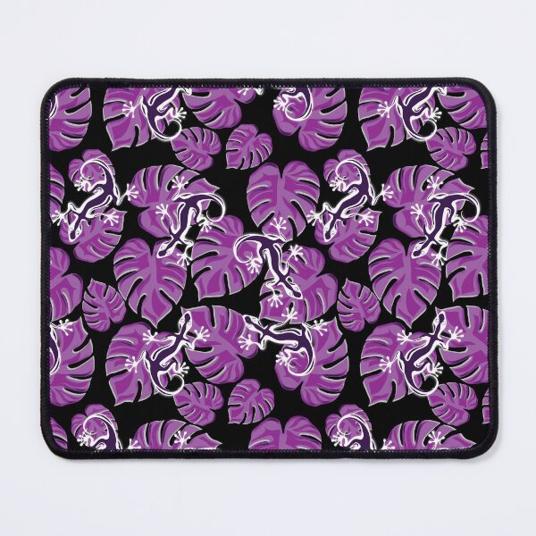 Item preview, Geckos And Purple Leaves | Repeating Pattern designed and sold by TMBTM.