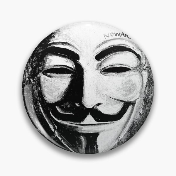 Item preview, Hacktivist Anonymous Fawkes Mask Freedom Hacking designed and sold by elhefe.