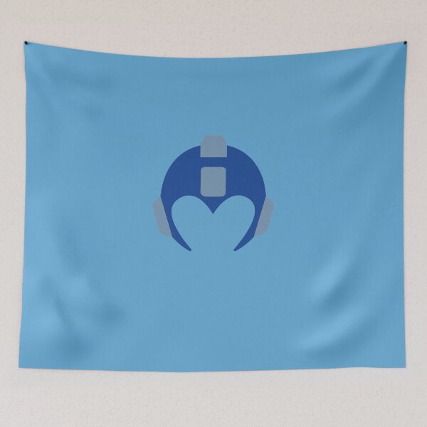 Item preview, Mega Man Helmet Classic T-Shirt designed and sold by RobertSojka.