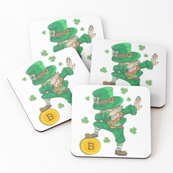 Item preview, Bitcoin St Patrick Dabbing designed and sold by smallcatvn.
