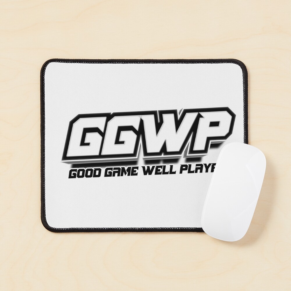 GGWP - Good Game Well Played - Red Box Logo Sticker for Sale by  ClicheGamer