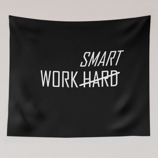 Item preview, Work Smart Not Hard designed and sold by citrusapple.