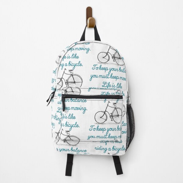 Item preview, Life Is Like Riding a Bicycle. To Keep Your Balance You Must Keep Moving designed and sold by portokalis.