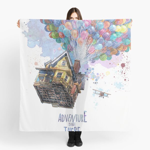 Up - Adventure is Out There Scarf