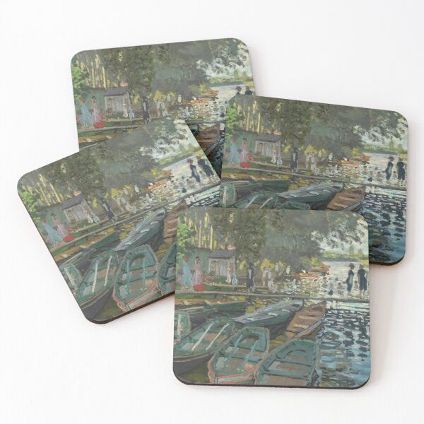 Item preview,  Claude Monet Bathers at La Grenouillere Vintage Painting designed and sold by Tamas Das.