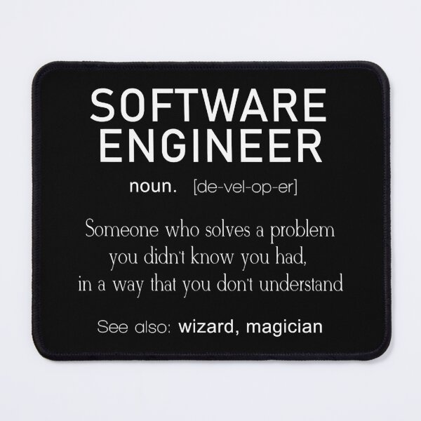 Item preview, Software Engineer Definition designed and sold by SanaiColton.