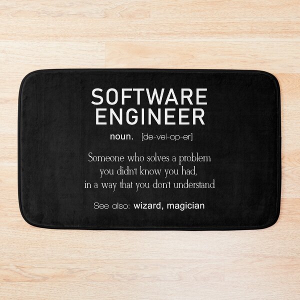 Item preview, Software Engineer Definition designed and sold by SanaiColton.