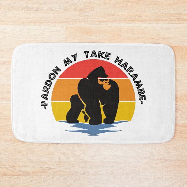 Item preview, Pardon My Take Harambe Gorilla Sunset Retro  designed and sold by TheWildFlix.